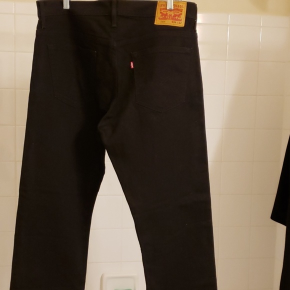 levi 569 black jeans